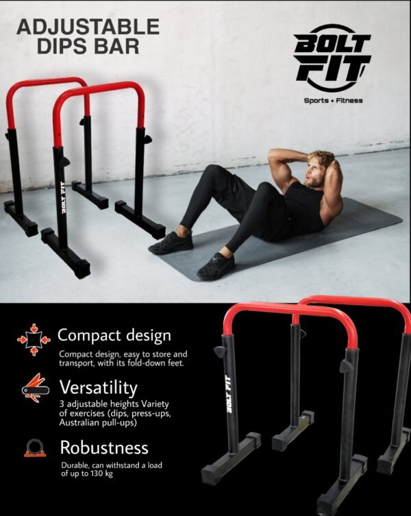 Adjustable Dips Bar - Image 2